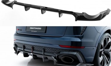 Карбон диффузор на задний бампер Audi RSQ8 Mk1 рестайл фото