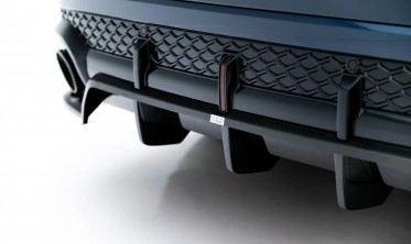 Карбон диффузор на задний бампер Audi RSQ8 Mk1 рестайл фото