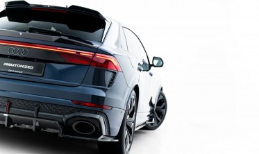 Карбон диффузор на задний бампер Audi RSQ8 Mk1 рестайл фото