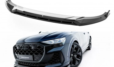 Карбонова накладка на передній бампер Audi RSQ8 Mk1 2025- фото