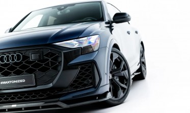 Карбонова накладка на передній бампер Audi RSQ8 Mk1 2025- фото