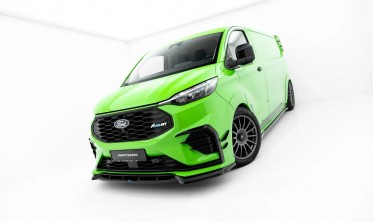 Тюнинг накладка (юбка) на передний бампер Ford Transit Custom MSRT Mk2 Maxton design фото