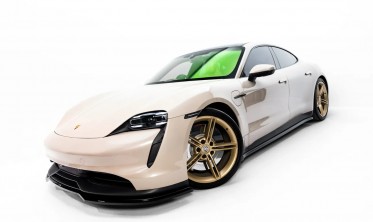 Тюнинговые накладки (листвы) под боковые пороги Porsche Taycan / Taycan 4 / Taycan 4S / Taycan GTS Mk1 фото