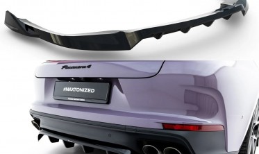 Тюнинг диффузор на задний бампер Porsche Panamera 972 4 / 4S E-Hybrid / 4 E-Hybrid фото