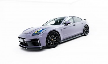 Тюнинг накладки (листвы) на пороги Porsche Panamera 4 / 4S E-Hybrid / 4 E-Hybrid 972 фото