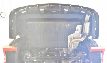Тюнинг диффузор на задний бампер Dodge Grand Caravan Mk5 рестайл фото