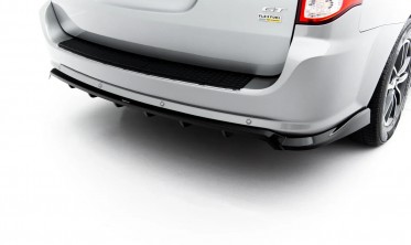 Тюнинг диффузор на задний бампер Dodge Grand Caravan Mk5 рестайл фото