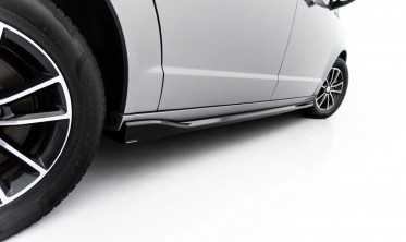Тюнинг накладки на боковые пороги Dodge Grand Caravan Mk5 рестайл фото
