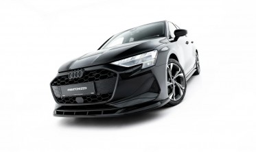 Тюнинг сплиттер на передний бампер Audi A3 8Y рестайл sedan вар. 2 фото