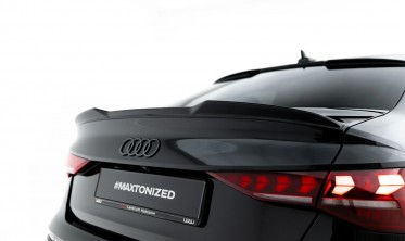 Тюнінговий 3D спойлер на кришку багажника Audi A3 / A3 S-Line / S3 / RS3 Sedan 8Y фото