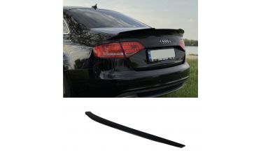 Спойлер на кришку багажника Audi A4 B8 фото