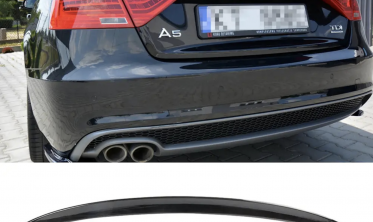 Спойлер на кришку багажника V1 Audi A5 8T фото