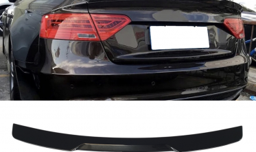 Тюнінг спойлер на кришку багажника V2 Audi A5 8T фото