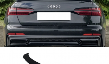 Спойлер на кришку багажника V1 Audi A6 C8 фото