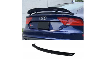 Спойлер на кришку багажника Audi A7 4G фото