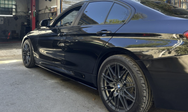 Лезвия на пороги BMW M3 F80 фото