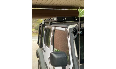 Багажник на крышу Jeep Wrangler JK 2007-2018 длинная версия фото