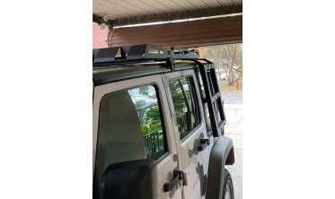 Багажник на крышу Jeep Wrangler JK 2007-2018 длинная версия фото