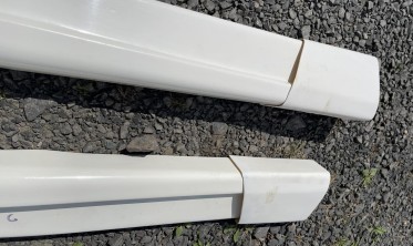Тюнінгові накладки на пороги універсальні S-tuning фото