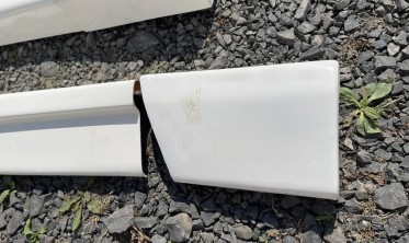 Тюнінгові накладки на пороги універсальні S-tuning фото