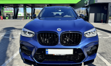 Диффузор переднего бампера BMW X3 G01 / X4 G02 Rock Style фото