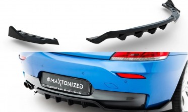 Тюнінг дифузор (накладка) на задній бампер BMW Z4 E89 рестайл M-Pack вар. 2 фото