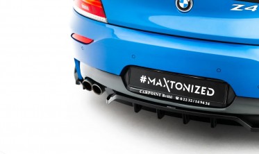 Тюнінг дифузор (накладка) на задній бампер BMW Z4 E89 рестайл M-Pack вар. 2 фото