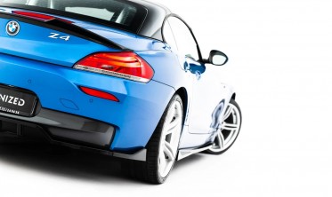 Тюнінг дифузор (накладка) на задній бампер BMW Z4 E89 рестайл M-Pack вар. 2 фото