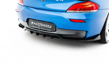 Тюнінг дифузор (накладка) на задній бампер BMW Z4 E89 рестайл M-Pack вар. 2 фото