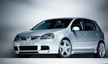 Тюнінгові накладки на пороги Volkswagen Golf 5 у стилі ABT фото