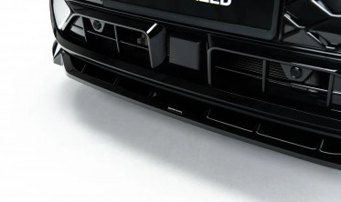 Тюнинг накладка (юбка) на передний бампер VW T-Roc MK2 R-line Maxton design фото