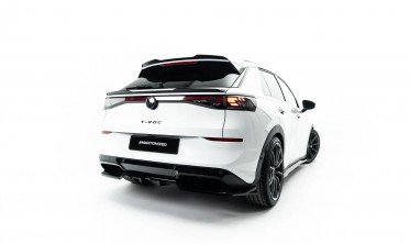 Нижній тюнінг спойлер на кришку багажника VW T-Roc MK2 R-line фото