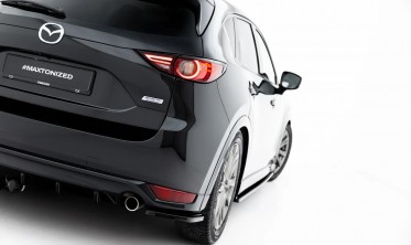 Тюнинг диффузор на задний бампер Mazda CX-5 Mk2 фото