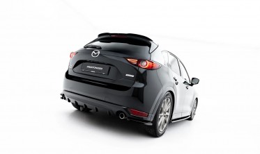 Боковые тюнинг накладки на задний бампер Mazda CX-5 Mk2 фото