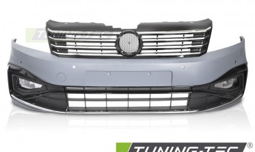 Передний тюнинг бампер VW Passat B7 в R спорт стиле фото