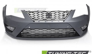 Передний тюнинг бампер Seat Leon MK3 5F в спорт стиле фото