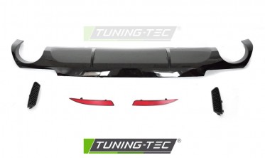 Тюнинговый задний бампер VW Scirocco 2014-2017 в R спорт стиле фото