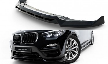 Тюнінг накладка (губа) на передній бампер BMW X3 G01 Maxton design фото