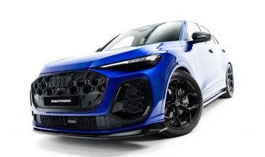 Тюнінг накладка на передній бампер Audi SQ5 / Q5 S-Line Sportback / SUV Mk3 фото