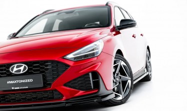 Диффузор переднего бампера Hyundai I30 N / N-Line MK3 рестайл вер. 2 фото