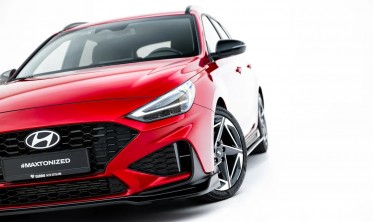 Накладка под передний бампер Hyundai I30 N / N-Line MK3 рестайл вер. 3 фото