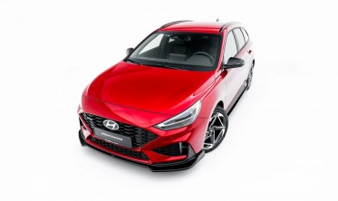 Накладка под передний бампер Hyundai I30 N / N-Line MK3 рестайл вер. 3 фото