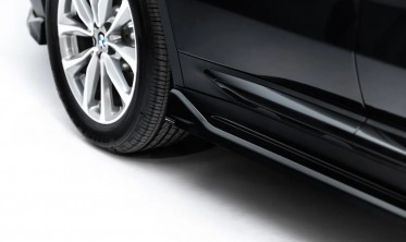 Боковые тюнинг накладки на пороги BMW X3 G01 Maxton design фото