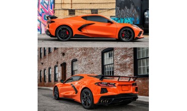 Спойлер крышки багажника Chevrolet Corvette (2020-2026) Carbon Flash фото
