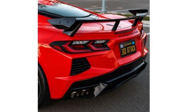 Спойлер крышки багажника Chevrolet Corvette (2020-2026) Carbon Flash фото