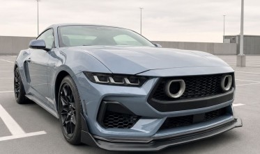 Решетка радиатора с Led Ford Mustang 2024-2026 V1  фото