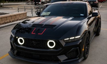 Решетка радиатора с Led Ford Mustang 2024-2026 V1  фото