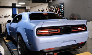 Спойлер крышки багажника Dodge Challenger стиль Liberty Walk фото