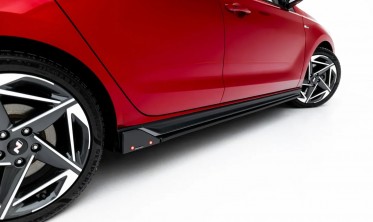 Лістви на пороги + накладки Hyundai I30 MK3/MK3 FL N версія вар. 5 фото