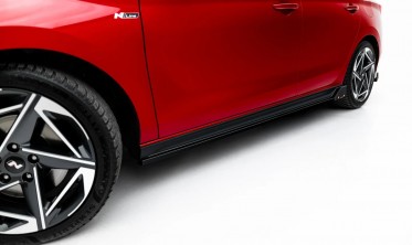 Лістви на пороги + накладки Hyundai I30 MK3/MK3 FL N версія вар. 5 фото